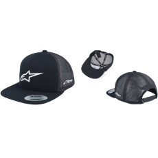 Alpinestars 3D Ageless Trucker kšiltovka - black white