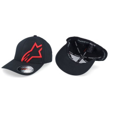 Alpinestars CorpShift 2 Curved Brim kšiltovka - Black/Red