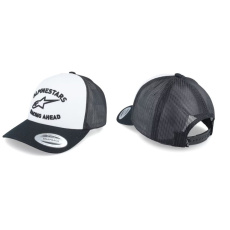 Alpinestars Triple Trucker kšiltovka - White/Black/White