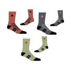 Pánské cyklo ponožky Fox 6" Ranger Sock Prepack Multi  Colorway 1