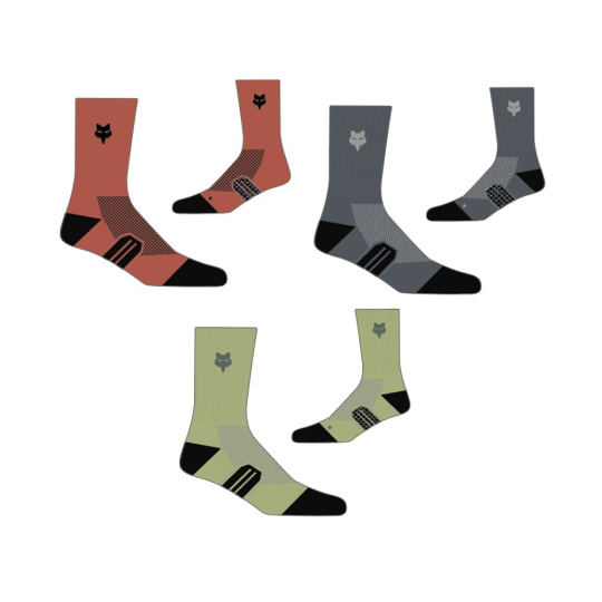 Pánské cyklo ponožky Fox 6" Ranger Sock Prepack Multi  Colorway 1