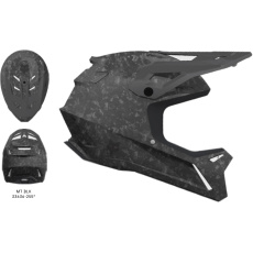 Integrální cyklo přilba Fox Rampage Rs Mt Blk, Ce/Cpsc  Matte Black