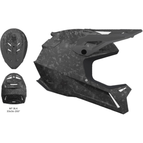 Integrální cyklo přilba Fox Rampage Rs Mt Blk, Ce/Cpsc  Matte Black