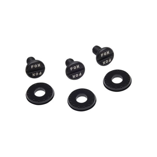 Náhradní díl pro MX přilby Fox 24 V3 Rs Visor Screw Kit  Black