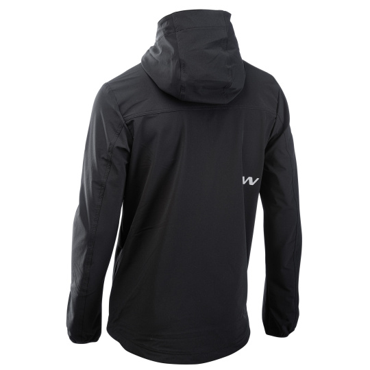 Pánská cyklo bunda Northwave Rampage ightshell  Jacket  Black