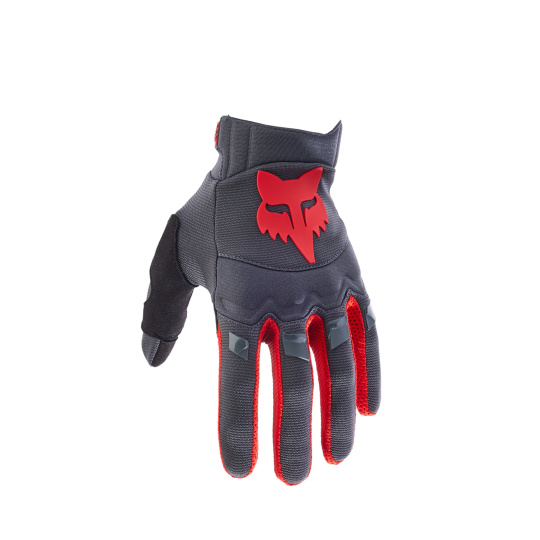 Dirtpaw Glove Ce  Grey/Red