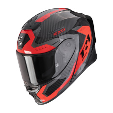 Moto přilba SCORPION EXO-R1 EVO CARBON AIR PROPEL černo/červená Moto přilba SCORPION EXO-R1 EVO CARBON AIR PROPEL černo/červená