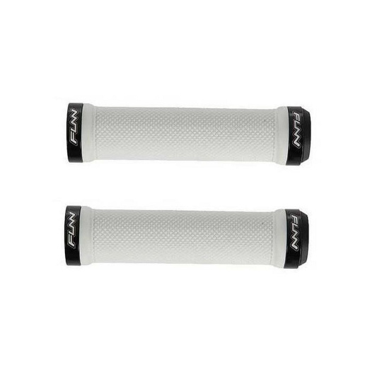 FUNN Combat I Lock On gripy (Diamond) - bílé