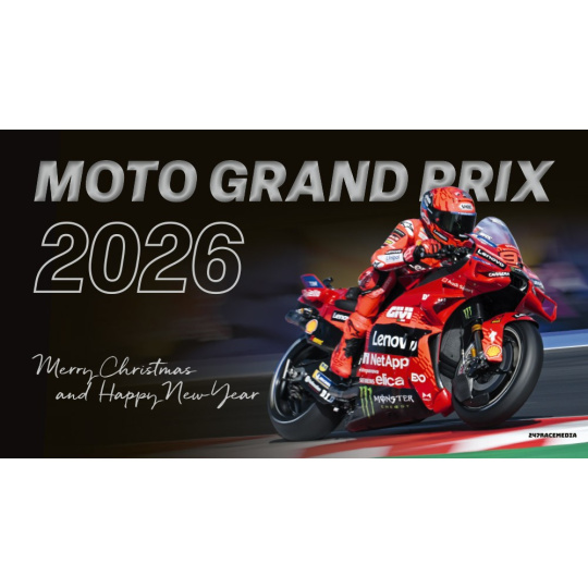 Stolní kalendář MOTO GP 2026 Stolní kalendář MOTO GP 2026