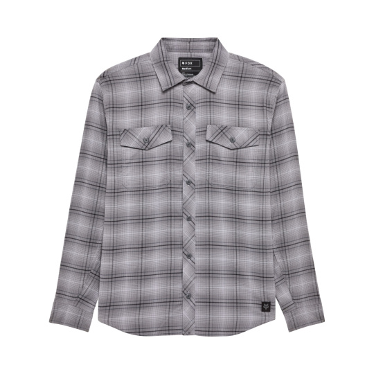 Pánská košile Fox Survivalist Stretch Flannel s  Light Grey