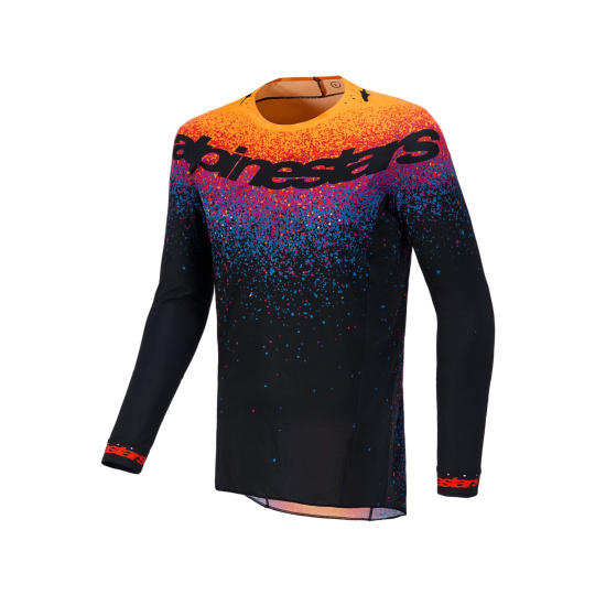 dres SUPERTECH limitovaná edice BLACK HOLE, ALPINESTARS (černá/multicolor) 2026 dres SUPERTECH limitovaná edice BLACK HOLE, ALPINESTARS (černá/multicolor) 2026
