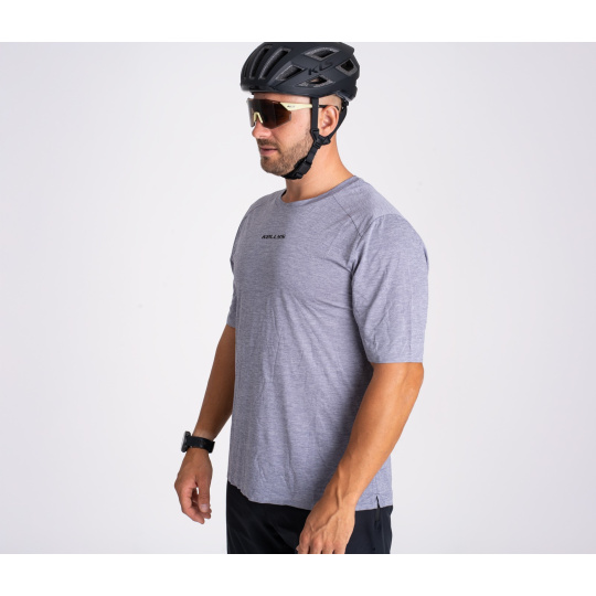 KELLYS Funkční tričko FLOW gray - XXL