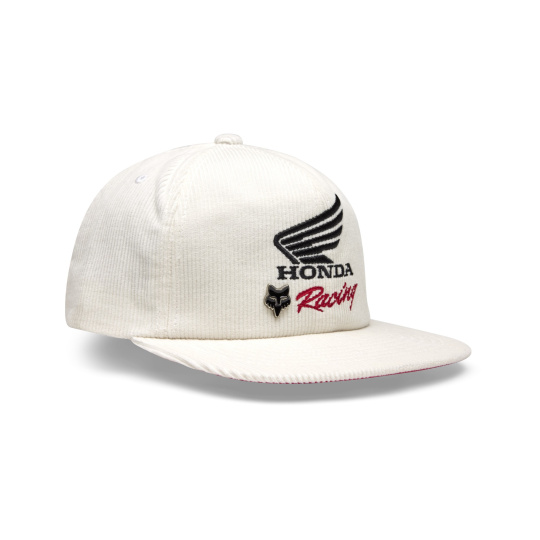 Pánská kšiltovka Fox Honda Adjustable Hat  White