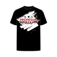 Dětské triko Fox Youth Fox X Honda Ss Tee  Black
