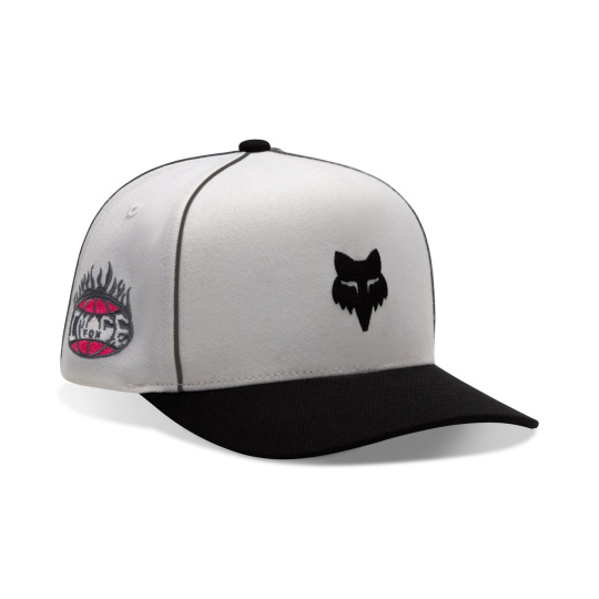 Pánská čepice Fox Image Cosmo Snapback Hat  White