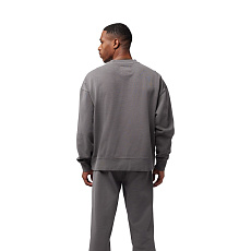 Pánská mikina Fox Wordmark Oversized Fleece Crew  Pewter