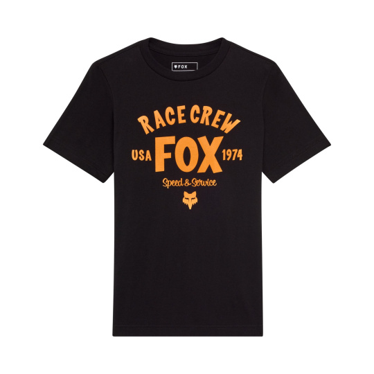 Dětské triko Fox Yth Slogan Ss Tee  Black