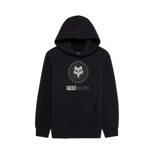 Dětská mikina Fox Yth Kairos Fleece Po  Black