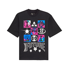 Pánské triko Fox Image Cosmo Mw Oversized Ss 1  Black