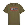 Pánské triko Fox Equipped s Prem Tee  Olive Green