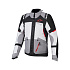 bunda ANDES V4 DRYSTAR, ALPINESTARS (tmavě šedá/světle šedá/černá/červená) 2027