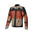 bunda ANDES V4 DRYSTAR, ALPINESTARS (světle hnědá/tmavě oranžová/černá) 2027