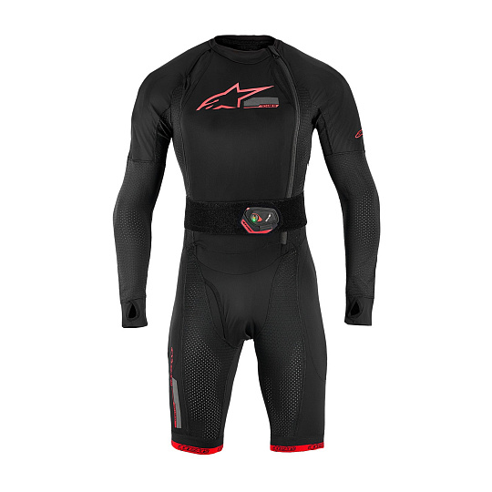 airbagová vesta TECH-AIR®10 V2 RACE system, ALPINESTARS (černá/červená/šedá) 2026 airbagová vesta TECH-AIR®10 V2 RACE system, ALPINESTARS (černá/červená/šedá) 2026