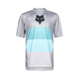 Pánský cyklo dres Fox Ranger Ss Jersey Grid Stl Gry vel.: M *