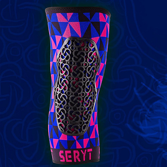 Seryt Flow Knee chrániče kolen Arlecchino Pink/Blue Seryt Flow Knee chrániče kolen Arlecchino Pink/Blue