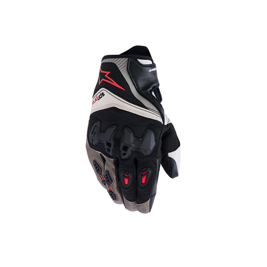 rukavice SP-R PRO, ALPINESTARS (světle šedá/hnědá/oranžová) 2026 rukavice SP-R PRO, ALPINESTARS (světle šedá/hnědá/oranžová) 2026