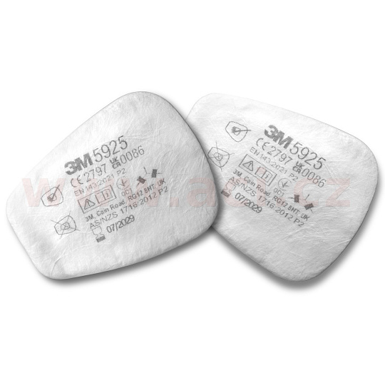 3M™ Částicové filtry P2R 5925, balení 2ks
