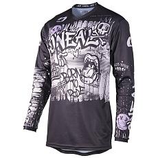 O´Neal dětský dres ELEMENT RANCID černá/šedá