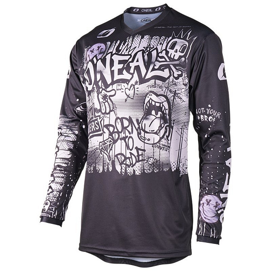 O´Neal dětský dres ELEMENT RANCID černá/šedá