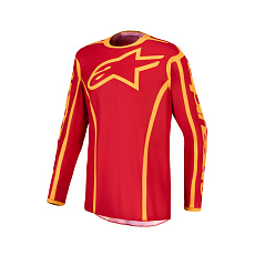 dres FLUID APEX V2, ALPINESTARS (červená/zlatá) 2027