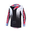 dres FLUID DRAG, ALPINESTARS (černá/bílá/světle modrá/červená fluo) 2027