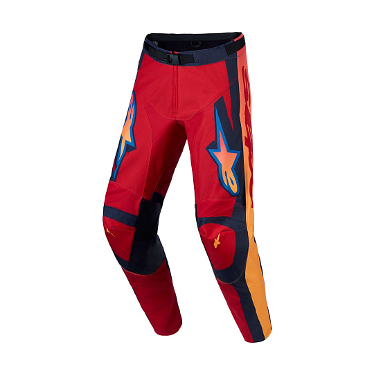 kalhoty RACER HUNT, ALPINESTARS (červená/tmavě šedá/gradient) 2027 kalhoty RACER HUNT, ALPINESTARS (červená/tmavě šedá/gradient) 2027