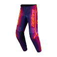 kalhoty FLUID KEPLER, ALPINESTARS (tmavě fialová/oranžová) 2027