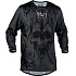 dres KINETIC DARK, FLY RACING - USA (šedá/černá)