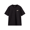 triko CHECKBACK OVERSIZED CSF, ALPINESTARS (černá)