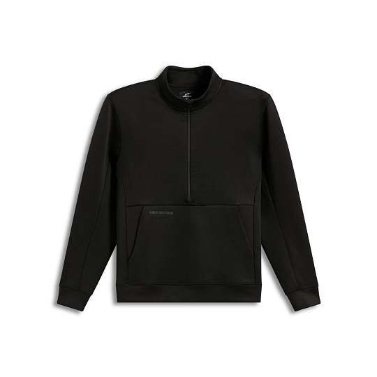 mikina APERA HALF-ZIP, ALPINESTARS (černá) mikina APERA HALF-ZIP, ALPINESTARS (černá)