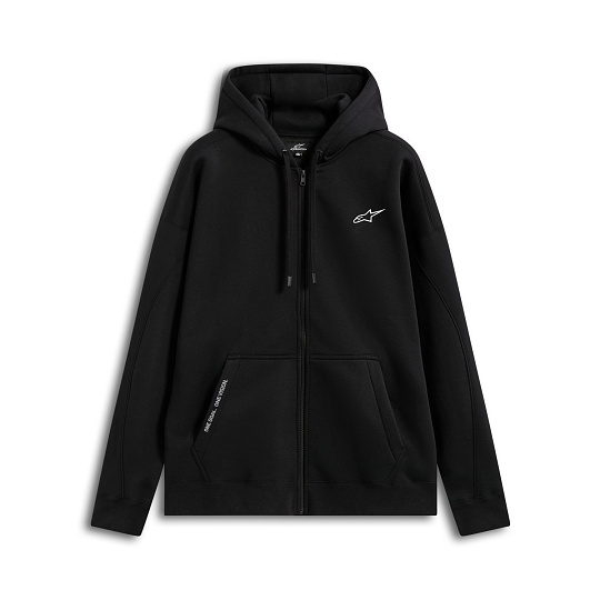 mikina PIONEER OVERSIZED HOODIE, ALPINESTARS (černá) mikina PIONEER OVERSIZED HOODIE, ALPINESTARS (černá)