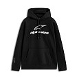mikina PRELUDE OVERSIZED HOODIE, ALPINESTARS (černá)