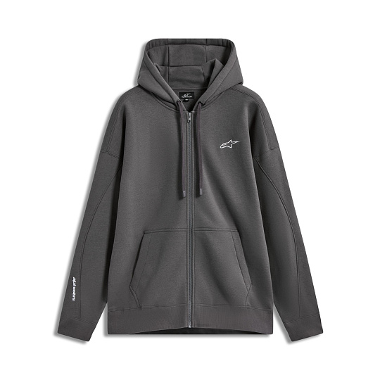mikina ENTITY OVERSIZED HOODIE, ALPINESTARS (tmavě šedá) mikina ENTITY OVERSIZED HOODIE, ALPINESTARS (tmavě šedá)