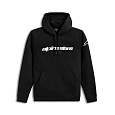 mikina RACE WORDMARK HOODIE, ALPINESTARS (černá/bílá)