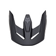 Náhradní kšilt Fox V1  Helmet Visor - Solid  Matte Black