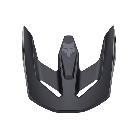 Náhradní kšilt Fox V1  Helmet Visor - Solid  Matte Black
