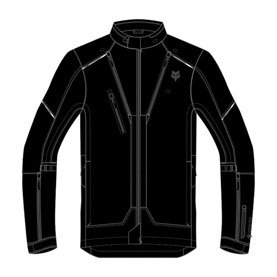 X bunda Fox Defend Gore-Tex Adv Jacket  Black