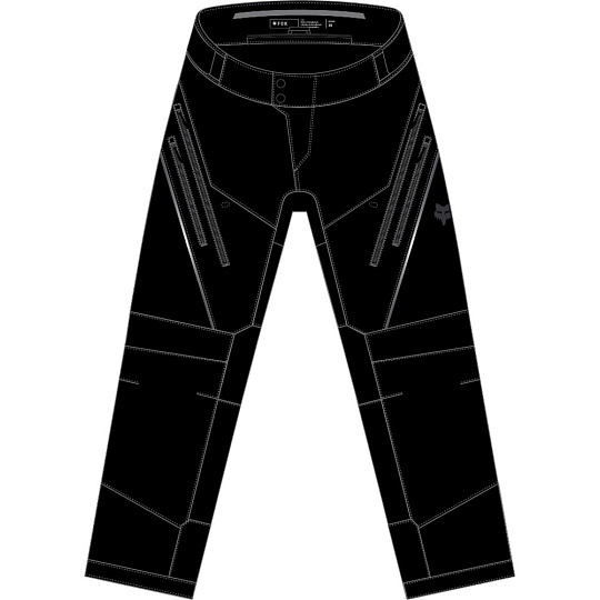 MX kalhoty Fox Defend Gore-Tex Adv Pant  Black