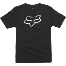 Dětské triko Fox Youth Legacy SS Tee Black Dětské triko Fox Youth Legacy SS Tee Black
