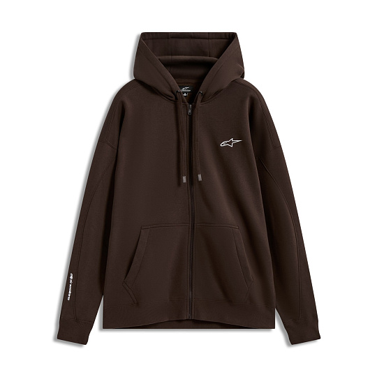 mikina ENTITY OVERSIZED HOODIE, ALPINESTARS (hnědá) mikina ENTITY OVERSIZED HOODIE, ALPINESTARS (hnědá)